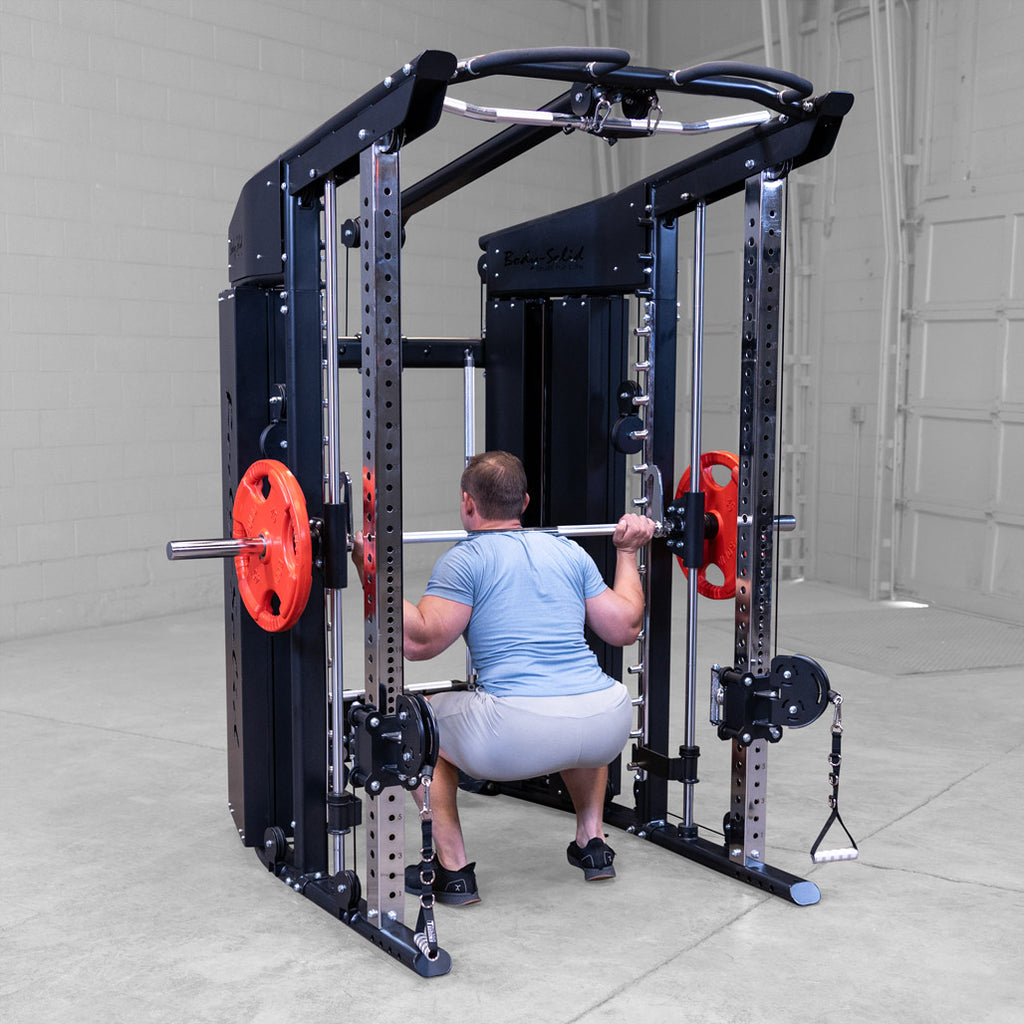 Body-Solid GSFR100 All-in-One Functional Trainer/Smith, view 9
