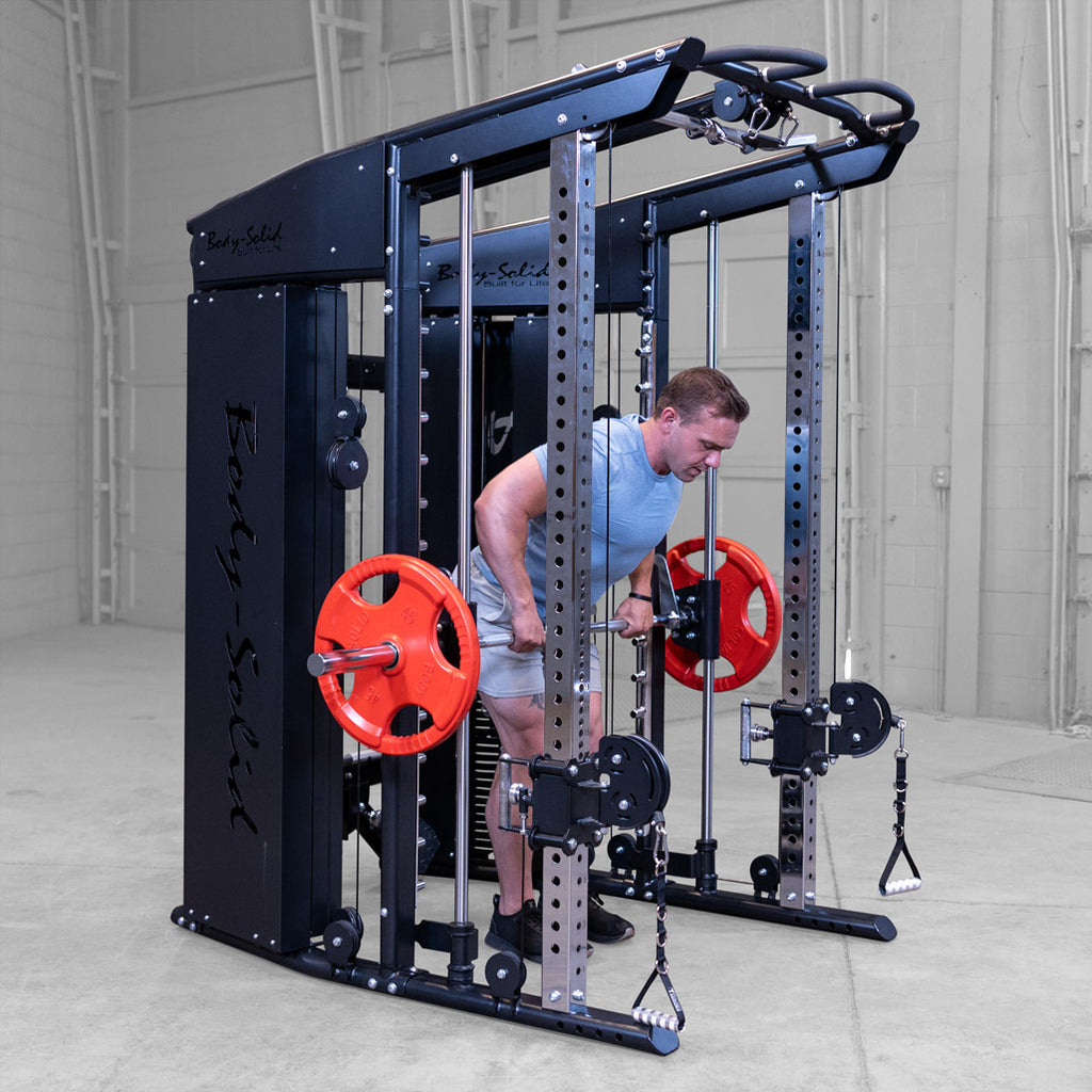 Body-Solid GSFR100 All-in-One Functional Trainer/Smith, view 10