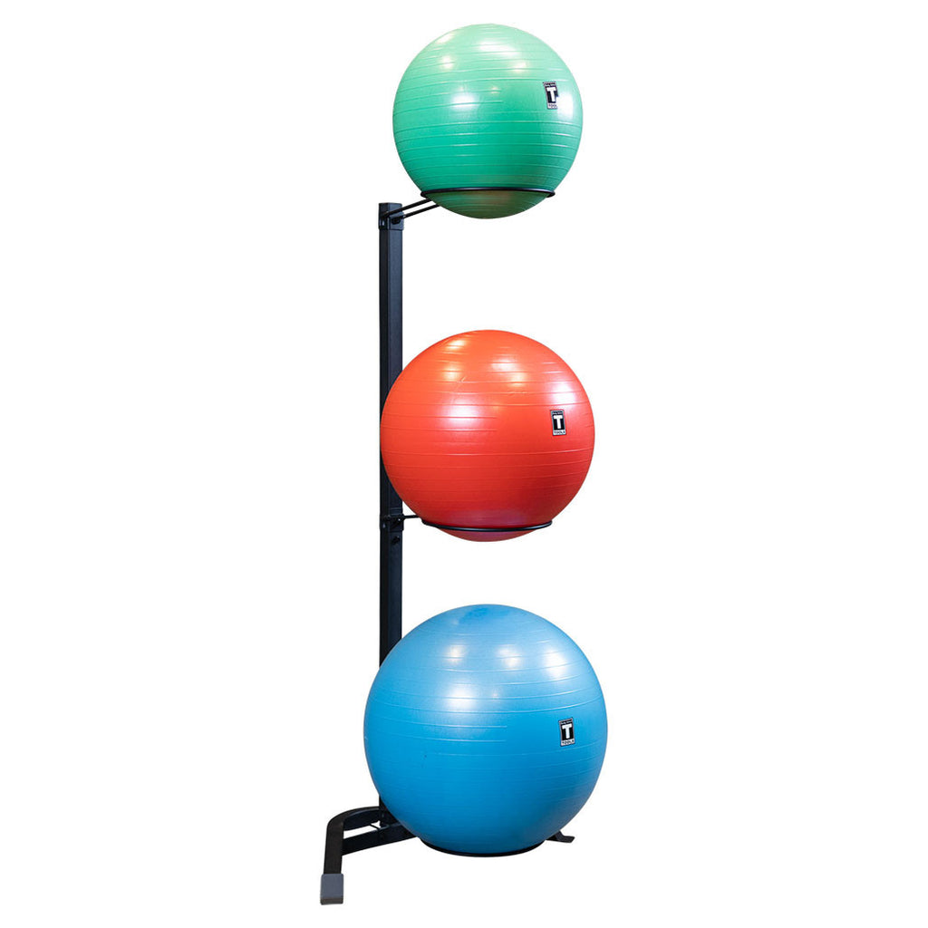 Body-Solid GSR10B Stability Ball Rack (Black), view 2