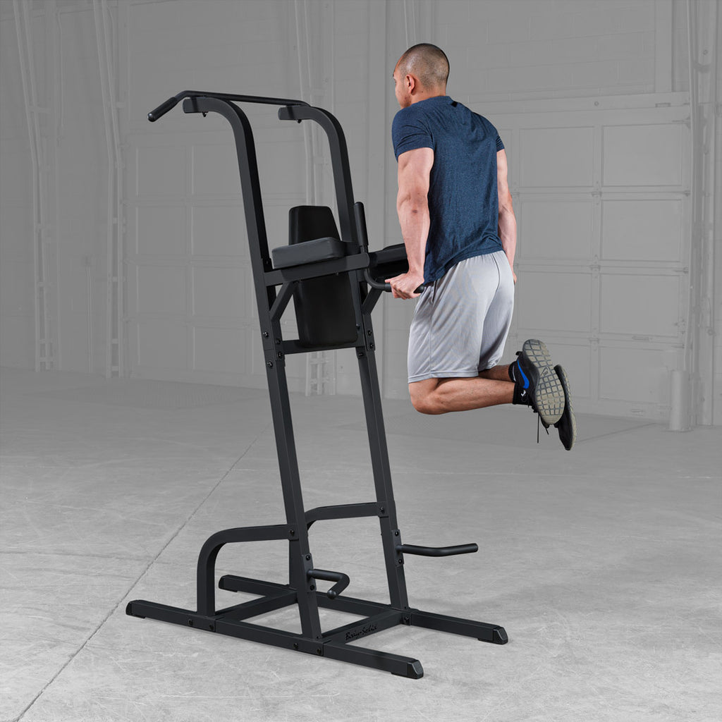 Body-Solid GVKR82B Vertical Knee Raise Chin Dip, GVKR82, view 4