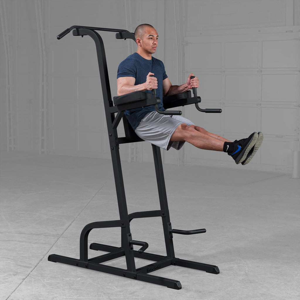 Body-Solid GVKR82B Vertical Knee Raise Chin Dip, GVKR82, view 3