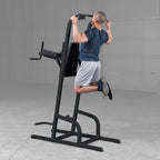 Body-Solid GVKR82B Vertical Knee Raise Chin Dip, GVKR82, view 5