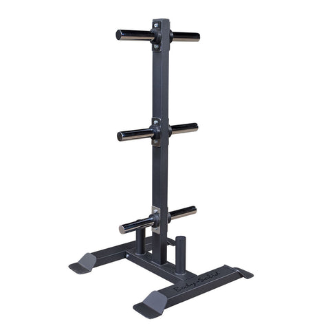 Árbol para discos olímpicos y soporte para barras Body-Solid GWT56