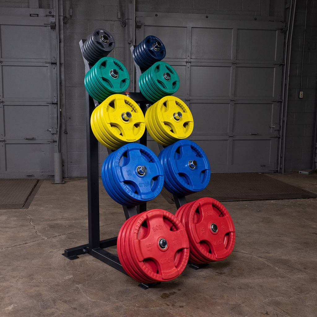Body-Solid GWT76 Capacity Olympic Weight Tree, view 2