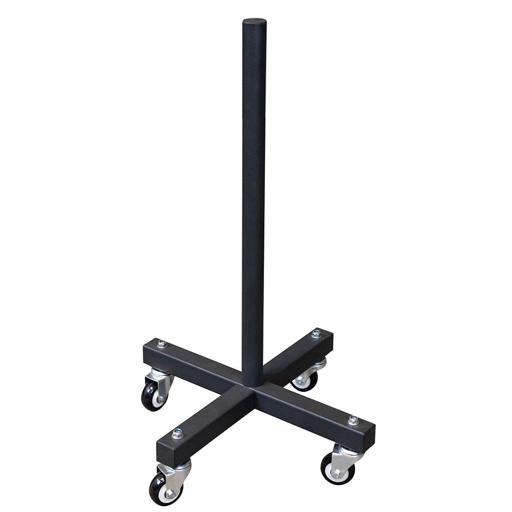 Body-Solid GWT86 Vertical Oly Plate Tree w Casters
