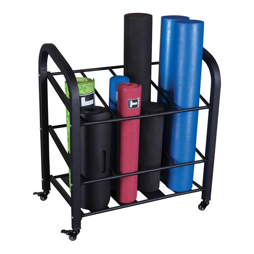 Body-Solid GYR500 Mat/Roller Storage, view 2