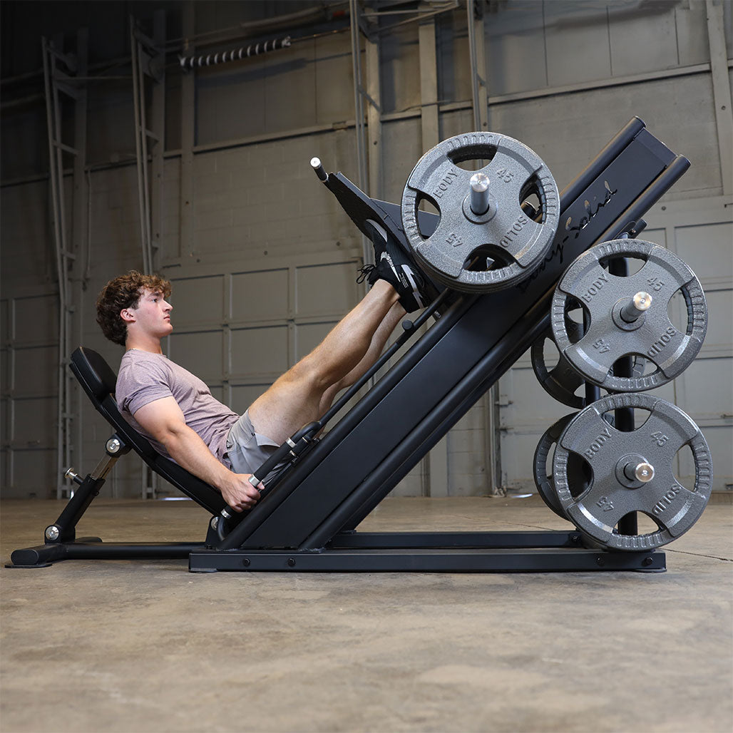 Body-Solid Pro ClubLine SGLP500 Linear Bearing Leg Press, view 3