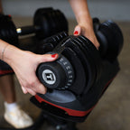 Body-Solid SDBX132 Adjustable Dumbbells 11-66 lb (Pair), view 6
