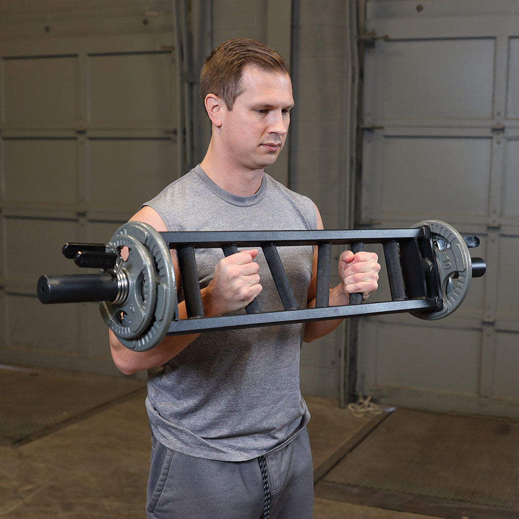 Body-Solid OMG47 Multi Grip Oly Curl Bar, view 2