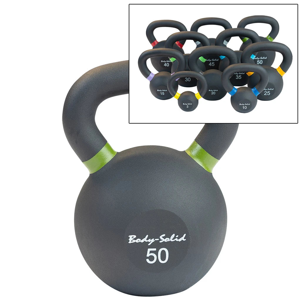 KBR Cast Iron Powder Coated Kettlebells - photo 1