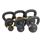 Body-Solid KBR Powder Coated Kettlebell Sets (One of Each), view 3