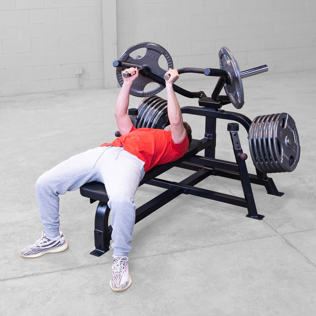 Body-Solid Pro ClubLine LVBPB Leverage Bench Press, view 8
