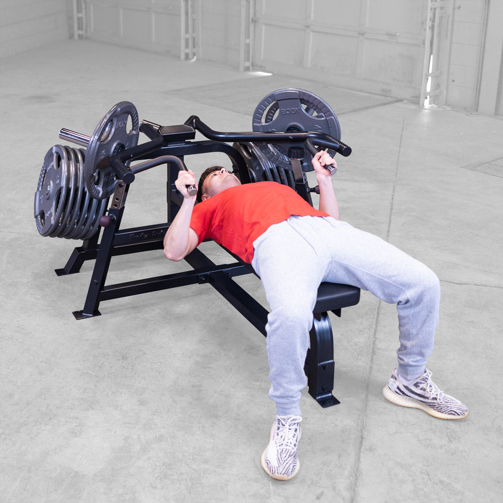 Body-Solid Pro ClubLine LVBPB Leverage Bench Press, view 4