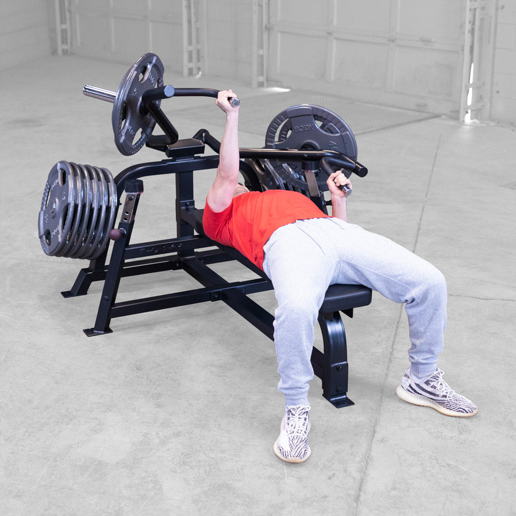 Body-Solid Pro ClubLine LVBPB Leverage Bench Press, view 3
