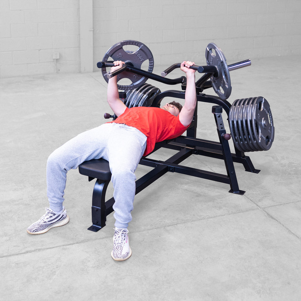 Body-Solid Pro ClubLine LVBPB Leverage Bench Press, view 7