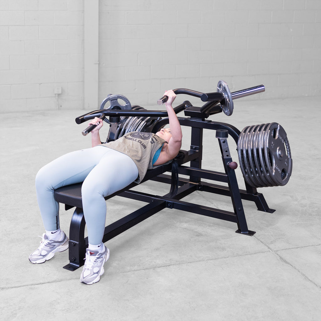 Body-Solid Pro ClubLine LVBPB Leverage Bench Press, view 9