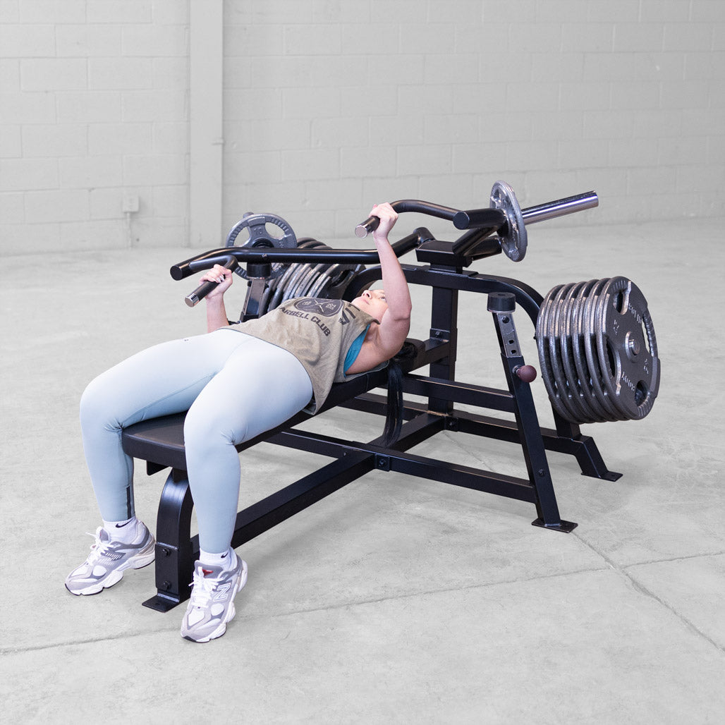 Body-Solid Pro ClubLine LVBPB Leverage Bench Press, view 9