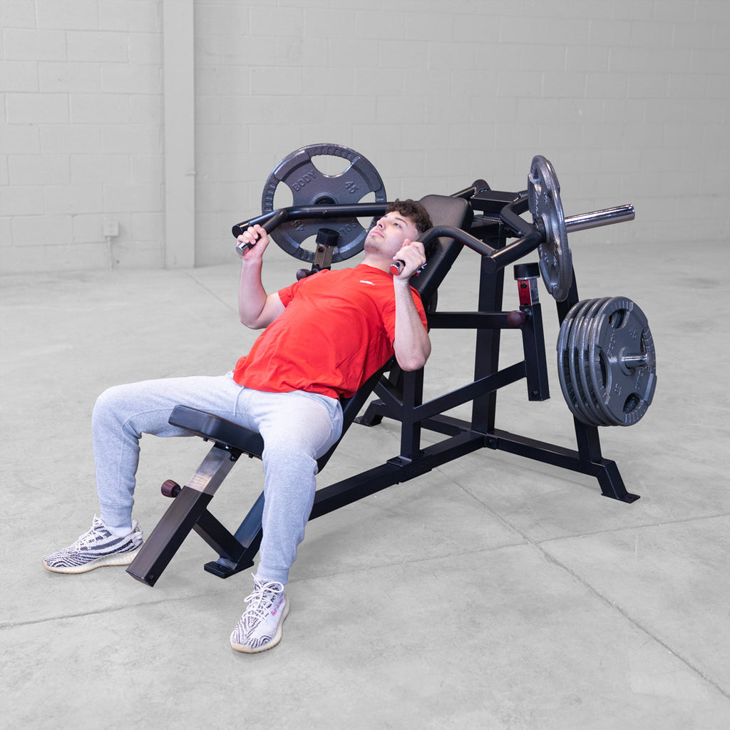 Body-Solid Pro ClubLine LVIPB Leverage Incline Press, view 6