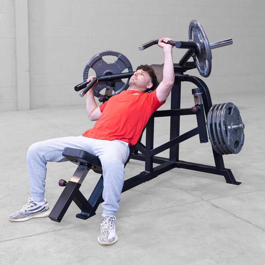 Body-Solid Pro ClubLine LVIPB Leverage Incline Press, view 2