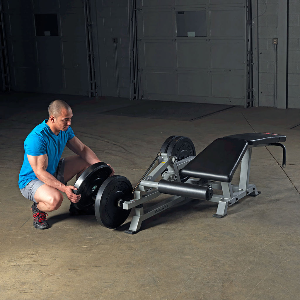 Body-Solid LVLC PCL Leverage Leg Curl, view 4