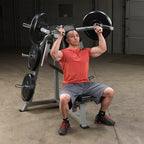 Body-Solid Pro ClubLine LVSPB Leverage Shoulder Press, view 2