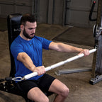 Body-Solid MB100A Aluminum Revolving Dual Cable Straight Bar for Functional Trainer, view 5