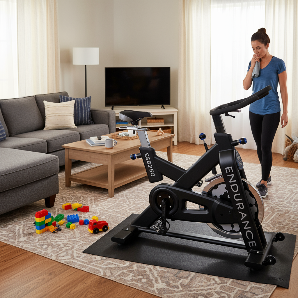 Body-Solid Endurance Indoor Exercise Bike, ESB250, view 4