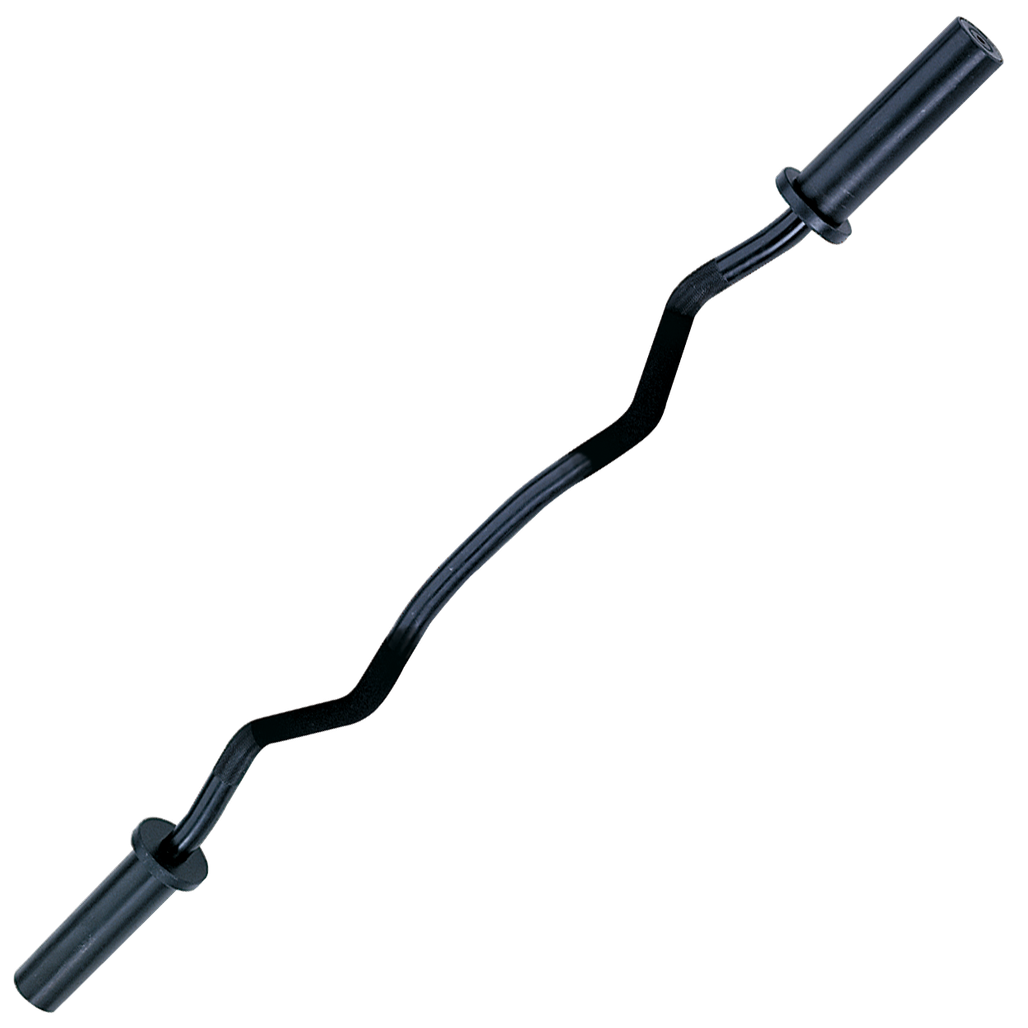 Body-Solid OB47B Oly Curl Bar-47", Black, view 2