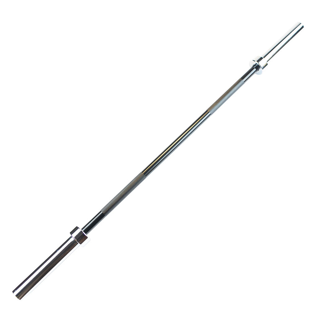 Body-Solid OB60B Oly Bar-5 feet, Black - 30mm grip -space between collars 37", view 4