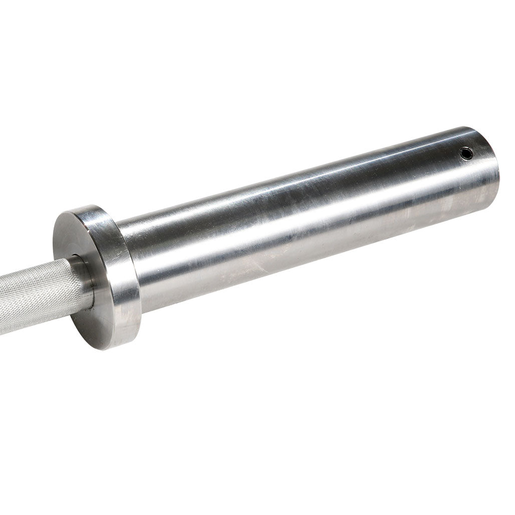 Body-Solid OB72A15 Oly Bar, made from Aluminum, 15lb weight, 6ft, 28mm grip, view 3