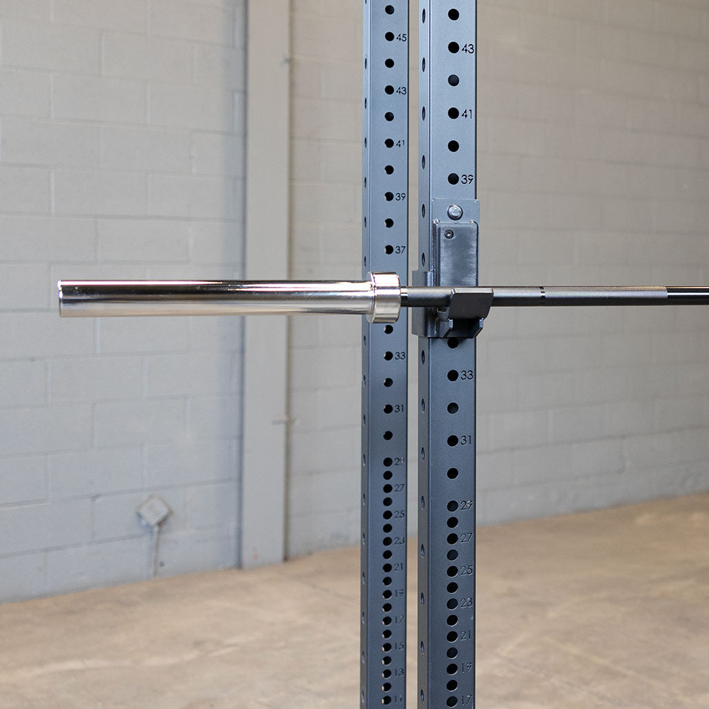 Body-Solid OB86B Oly, Bar-7 feet, Black - 30mm grip -space between collars 51.5", view 3