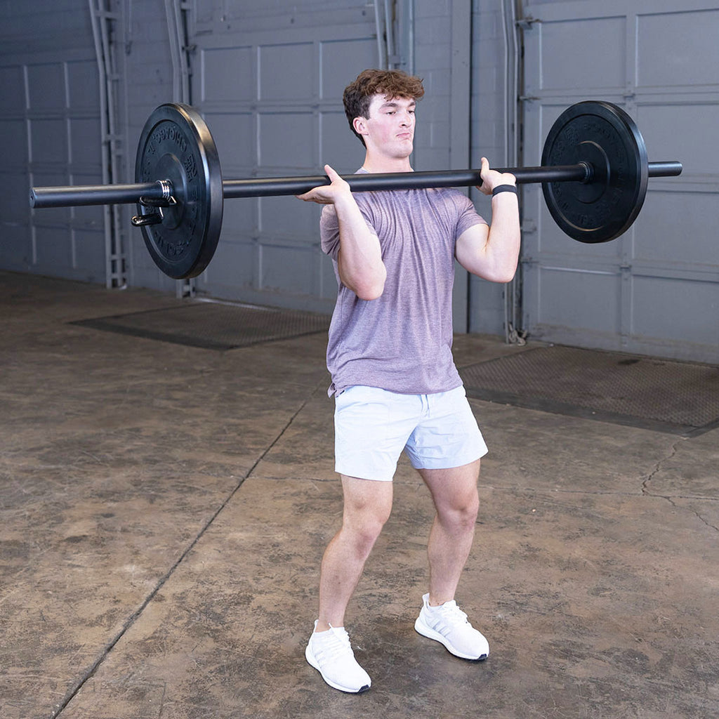 Body-Solid OB86FG Oly Bar, Fat Grip, view 3