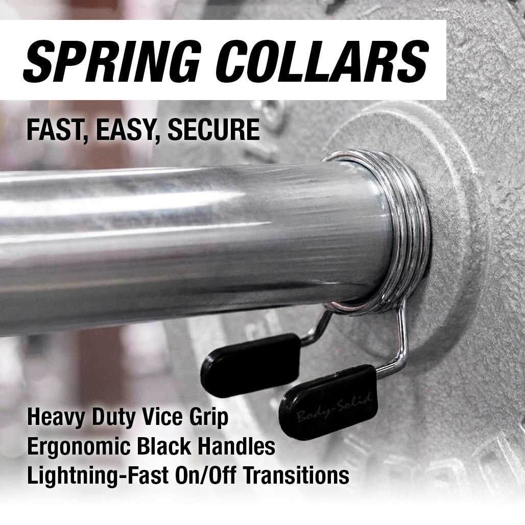 Body-Solid OC06pr Oly Spring Collar (pairs only), view 3
