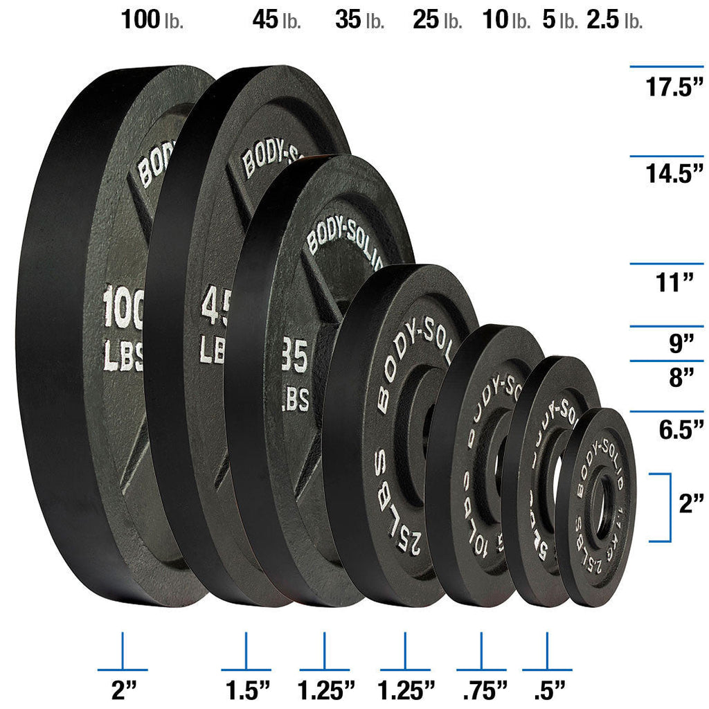 Body-Solid BSTADBPR Adj DB Pair 48.7lbs each, Includes 2 each SDA14T, 16 x RPB5, 4 x RPB2.5, view 7