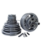 Body-Solid OST cast iron Olympic weight set with bar
