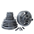 OST Gray Grip Cast Iron Olympic Weight Sets - photo 1