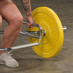 Body-Solid OTB50RH Oly Shrug Bar - Raised Handles, view 7