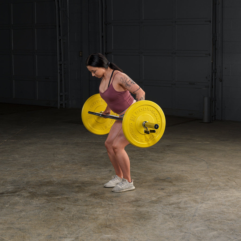 Body-Solid OTB50 Oly Shrug Bar - Handles 25" apart - 25.5mm, view 2
