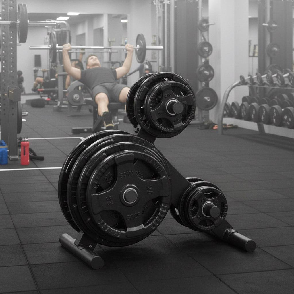 Body-Solid Powerline OWT24 Olympic Weight Tree, view 2