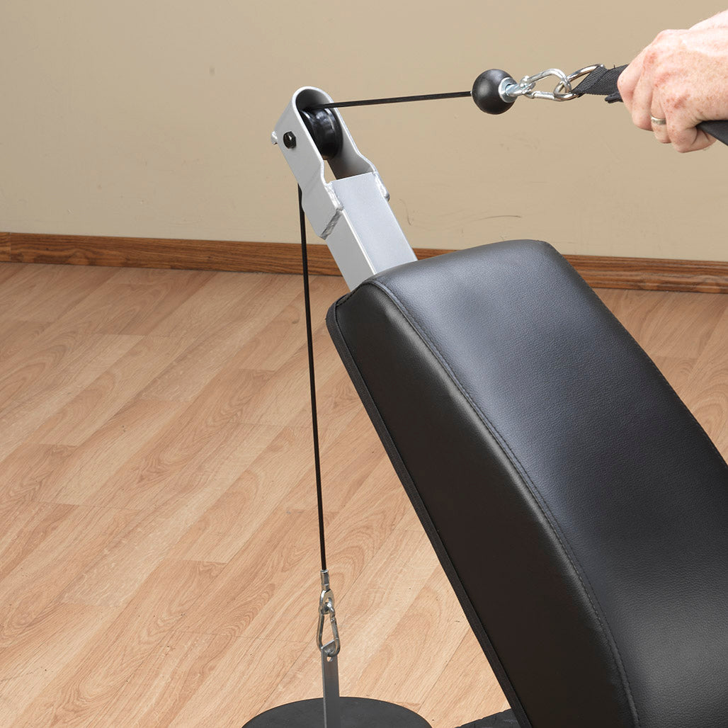 Body-Solid PAB21X Powerline Ab Crunch, Tricep Bench, view 6