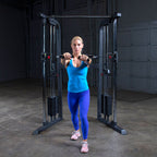 Body-Solid Powerline PFT100/2 PFT100 Dual-Stack Functional Trainer, view 6