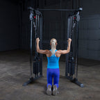 Body-Solid Powerline PFT100/2 PFT100 Dual-Stack Functional Trainer, view 5