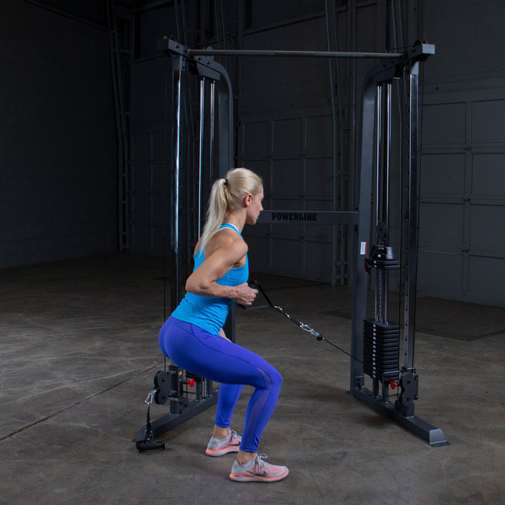 Body-Solid Powerline PFT100/2 PFT100 Dual-Stack Functional Trainer, view 8