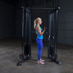 Body-Solid Powerline PFT100/2 PFT100 Dual-Stack Functional Trainer, view 9
