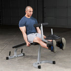 Body-Solid PLCE165X Powerline Leg Curl Leg Extension Machine, view 4
