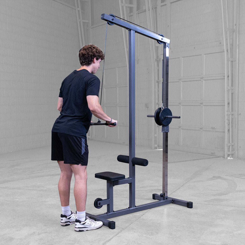 Body-Solid PLM180X Powerline Lat with Low Row, view 4