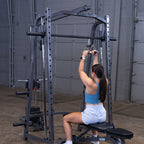 Body-Solid Powerline PSM200P4 Smith Machine Package with PLT200, SP150 and PFI150, view 5