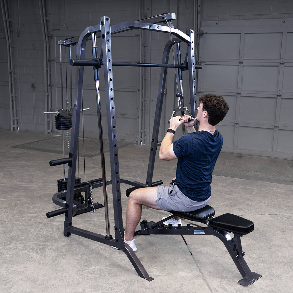 Body-Solid Powerline PSM200P4 Smith Machine Package with PLT200, SP150 and PFI150, view 4