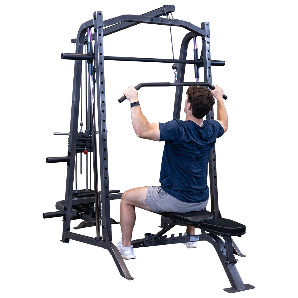 Body-Solid Powerline PSM200P4 Smith Machine Package with PLT200, SP150 and PFI150, view 3