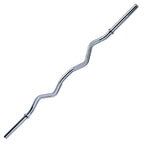Body-Solid RB47 Standard Curl Bar-47", Chrome